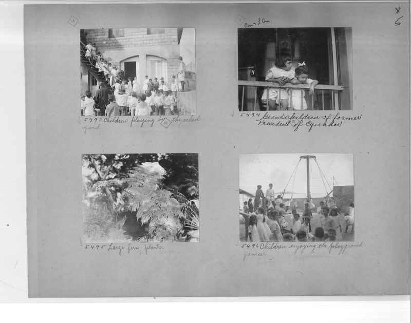 Mission Photograph Album - Panama #1 page  0005