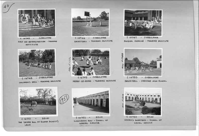 Mission Photograph Album - India #15 Page 0040
