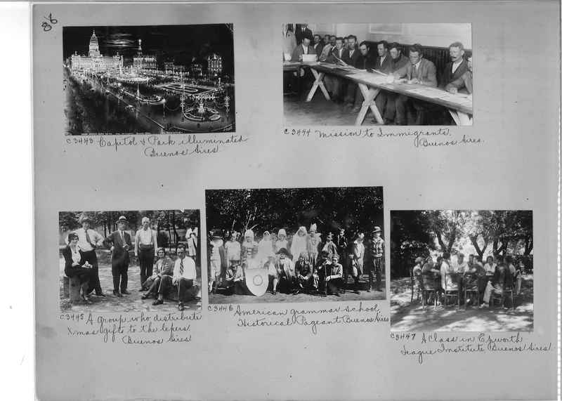 Misson Photograph Album - South America #8 page 0086