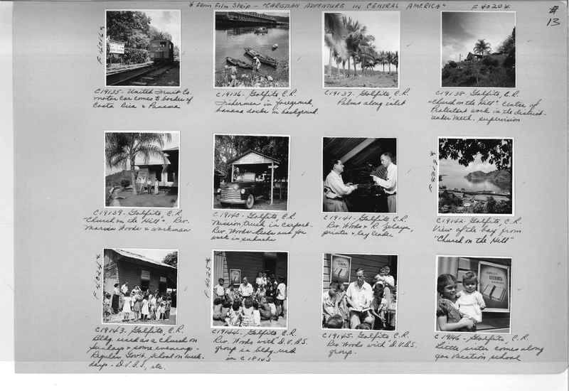 Mission Photograph Album - Panama #05 page 0013