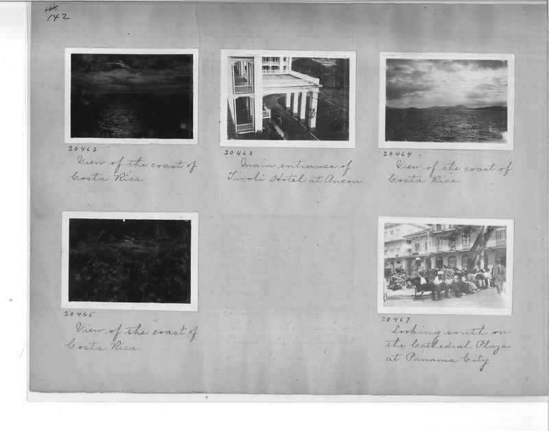 Mission Photograph Album - Panama #1 page  0142