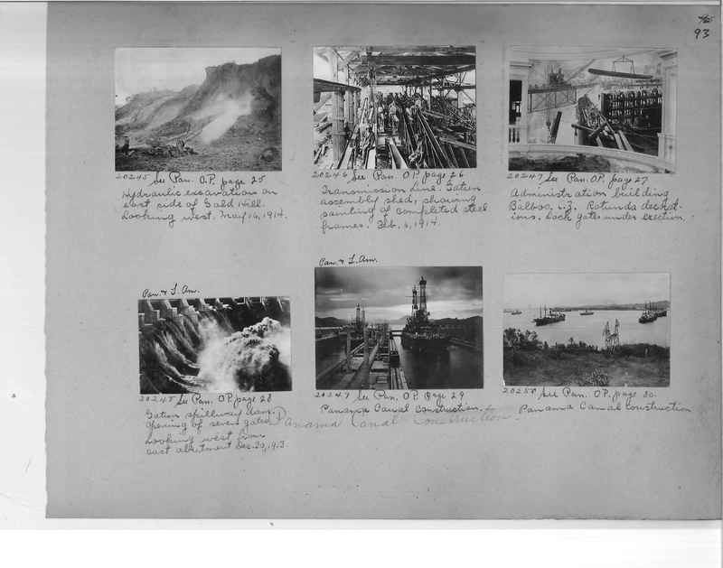 Mission Photograph Album - Panama #1 page  0093