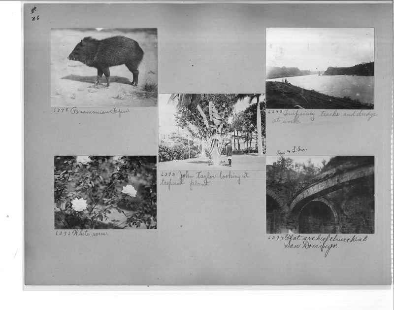 Mission Photograph Album - Panama #1 page  0036
