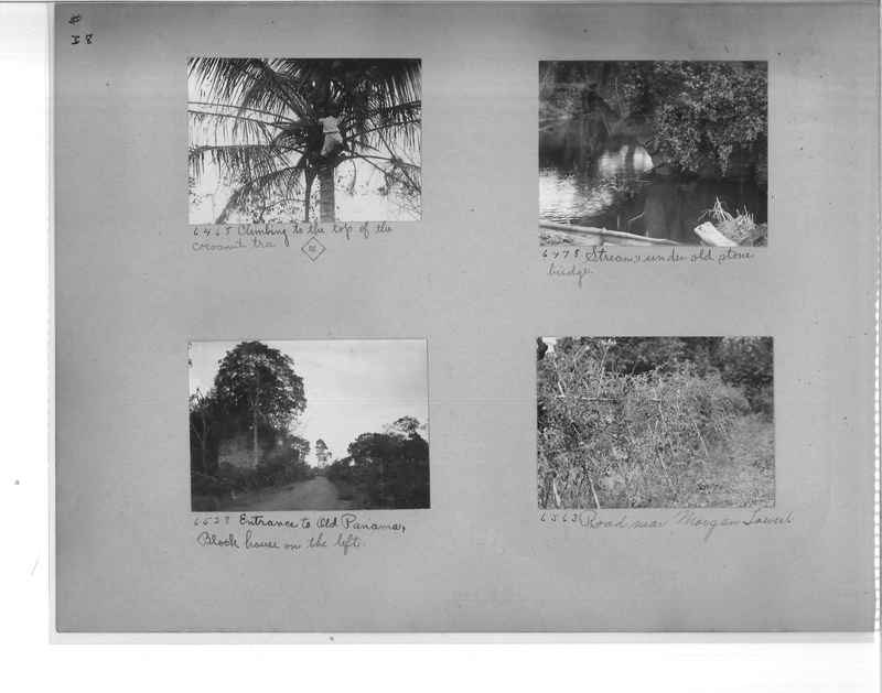 Mission Photograph Album - Panama #1 page  0038