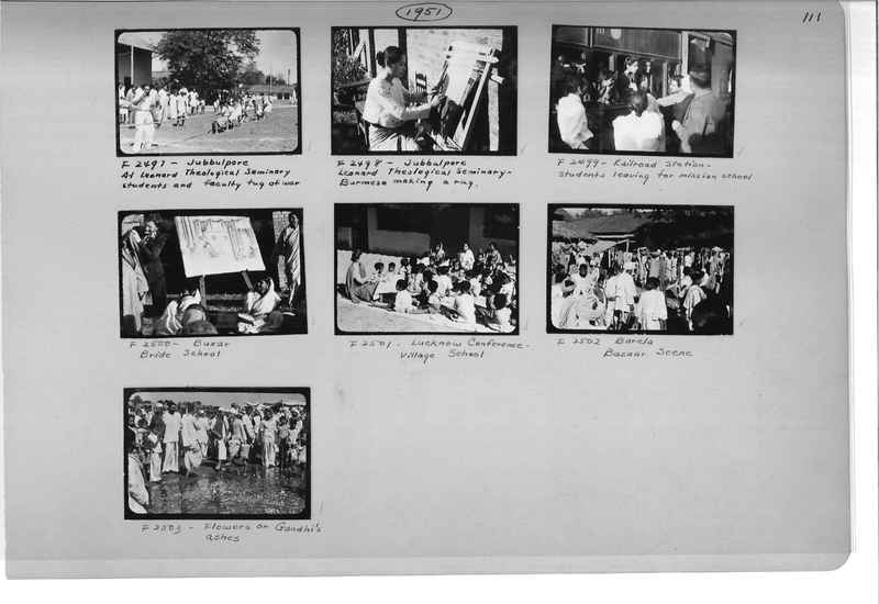 Mission Photograph Album - India #15 Page 0111