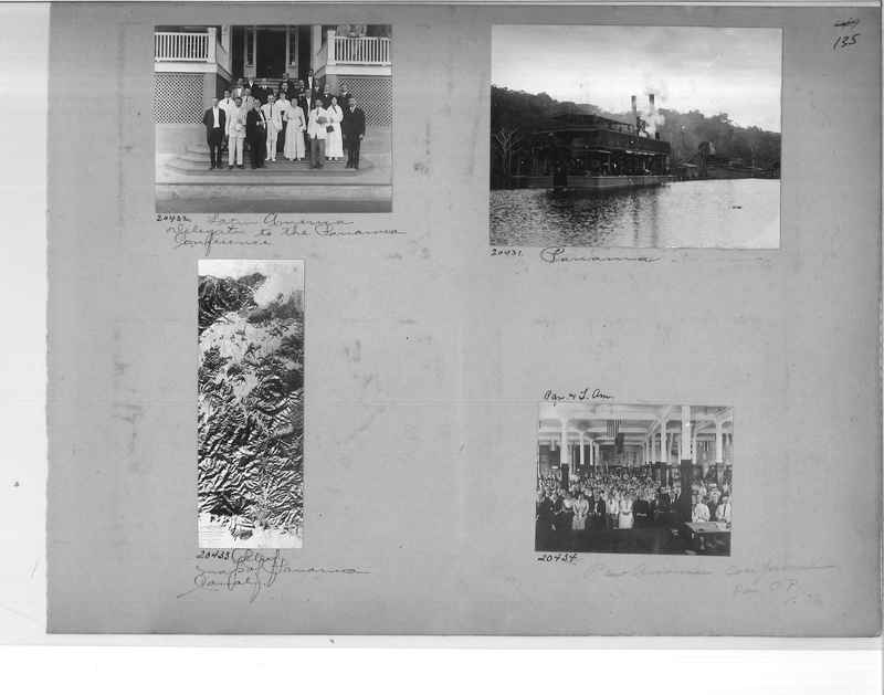 Mission Photograph Album - Panama #1 page  0135