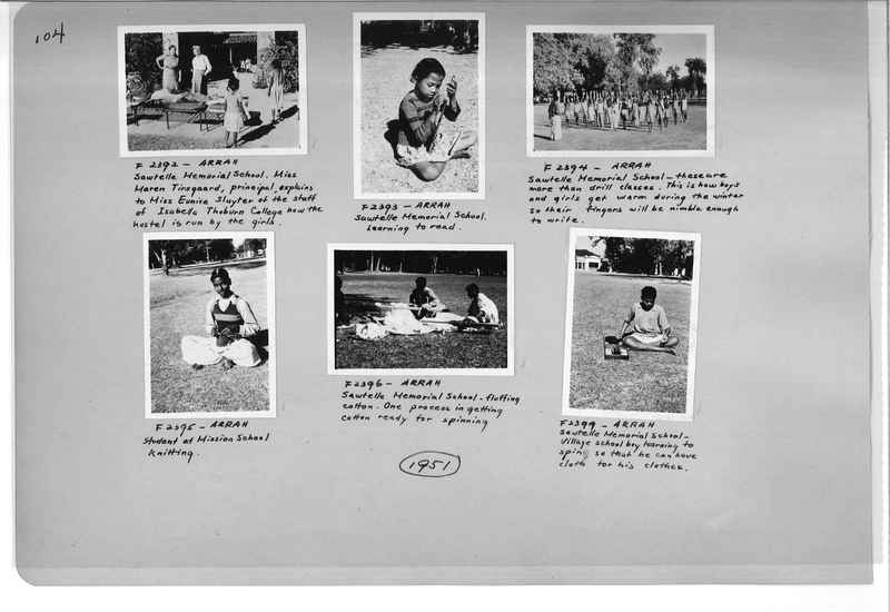 Mission Photograph Album - India #15 Page 0104