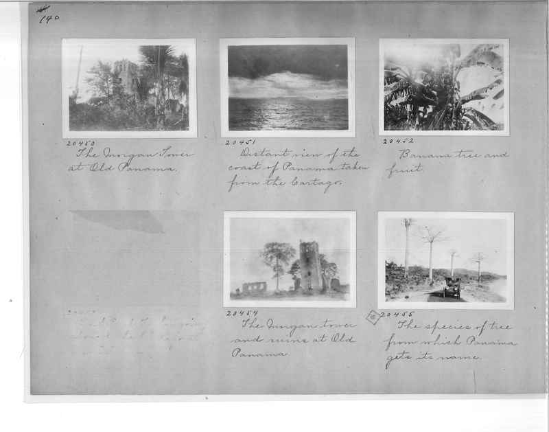 Mission Photograph Album - Panama #1 page  0140