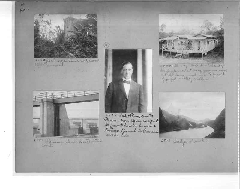 Mission Photograph Album - Panama #1 page  0040