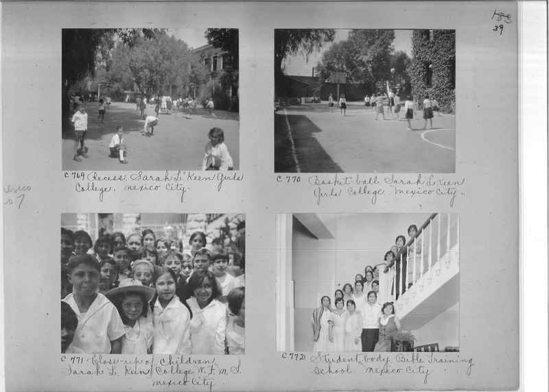 Mission Photograph Album - Mexico #08 Page 0039