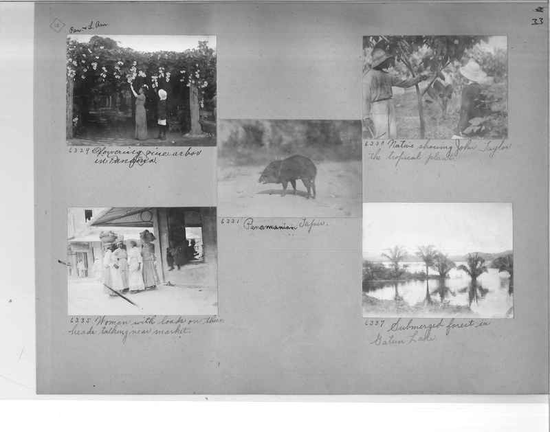 Mission Photograph Album - Panama #1 page  0033