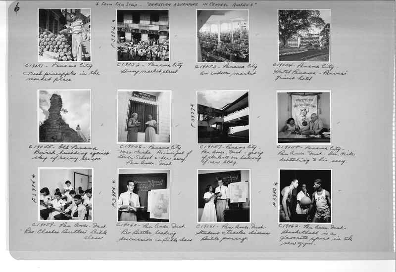 Mission Photograph Album - Panama #05 page 0006