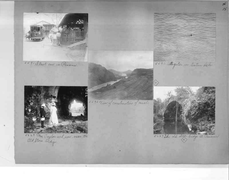 Mission Photograph Album - Panama #1 page  0015