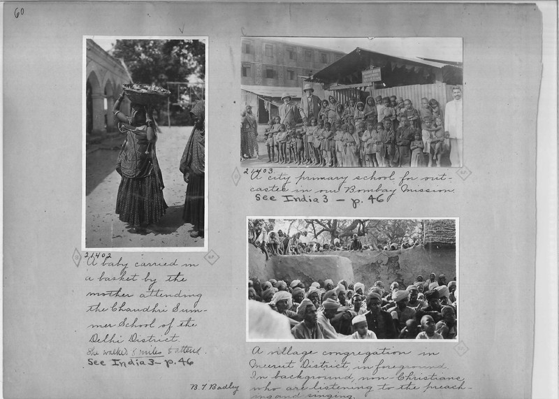 Mission Photograph Album - India - O.P. #02 Page 0060