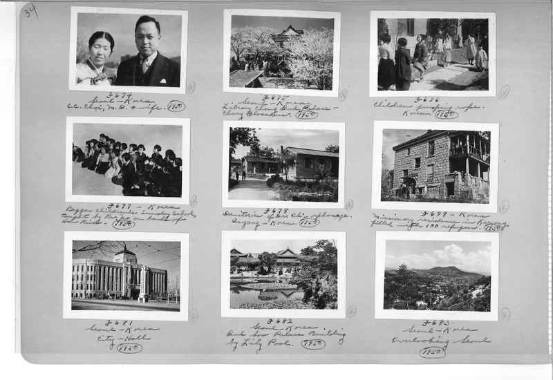 Mission Photograph Album - Korea #6 page 0034