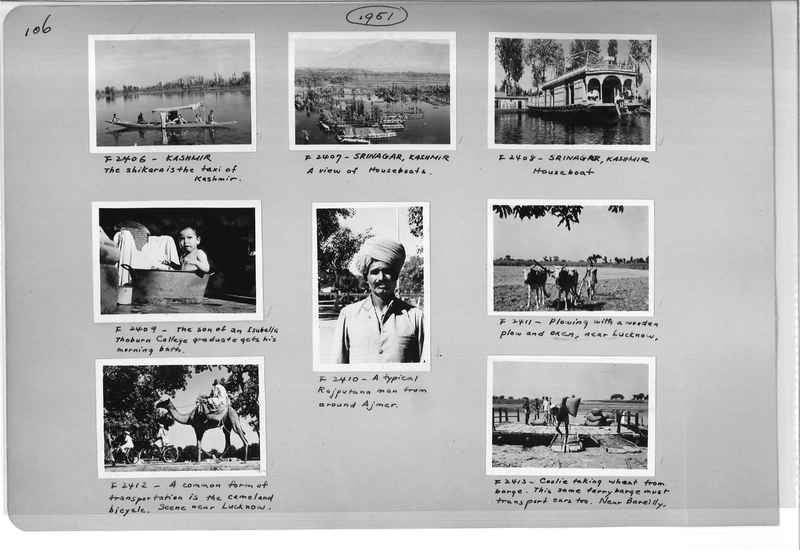 Mission Photograph Album - India #15 Page 0106