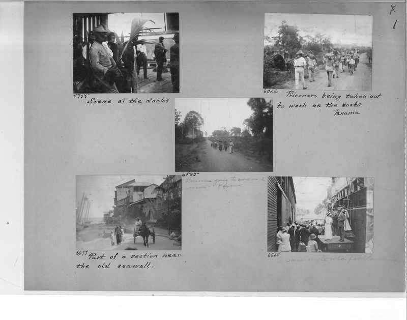 Mission Photograph Album - Panama #1 page  0001