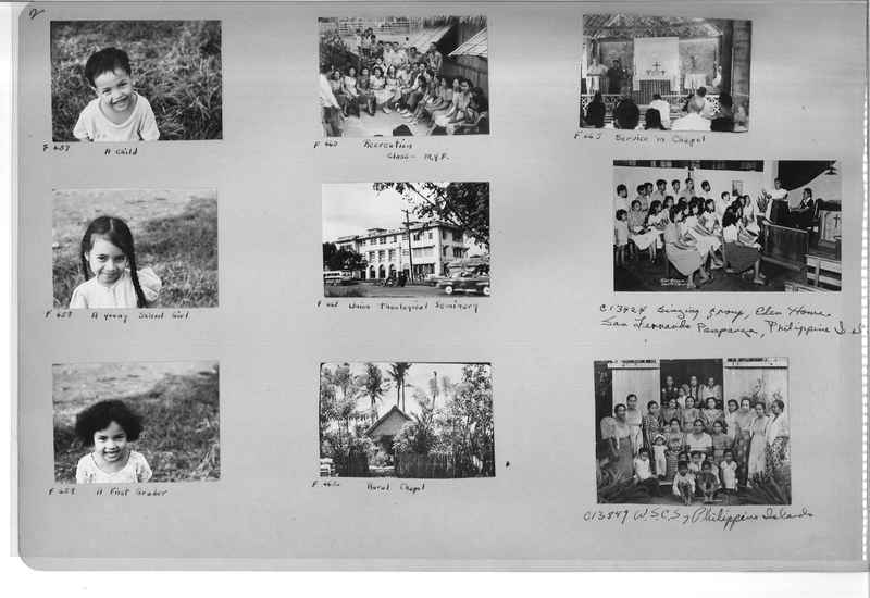 Mission Photograph Album - Philippines #5 page 0002