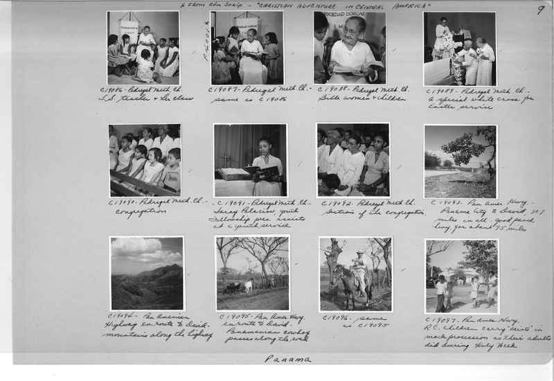 Mission Photograph Album - Panama #05 page 0009