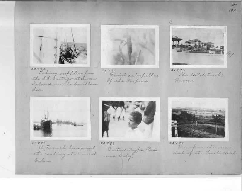 Mission Photograph Album - Panama #1 page  0147
