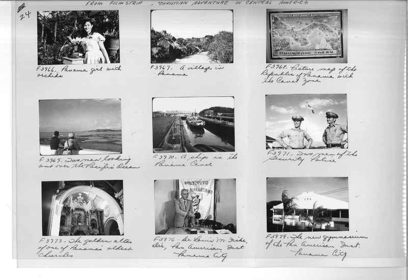 Mission Photograph Album - Panama #05 page 0024