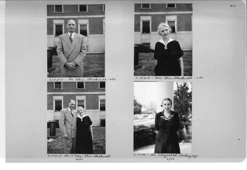 Mission Photograph Album - Portraits #08 Page 0043