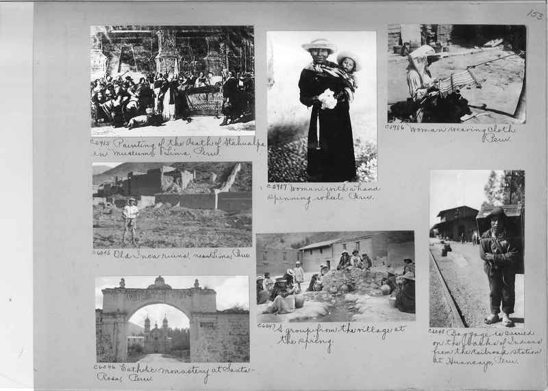 Misson Photograph Album - South America #8 page 0153