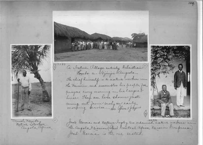 Mission Photograph Album - Africa - Madeira O.P. #1 page 0109
