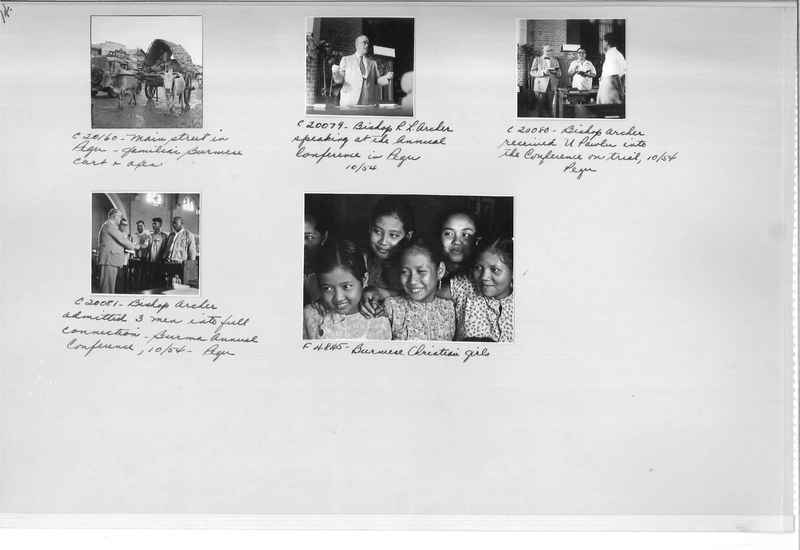 Mission Photograph Album - Burma #3 page 0014