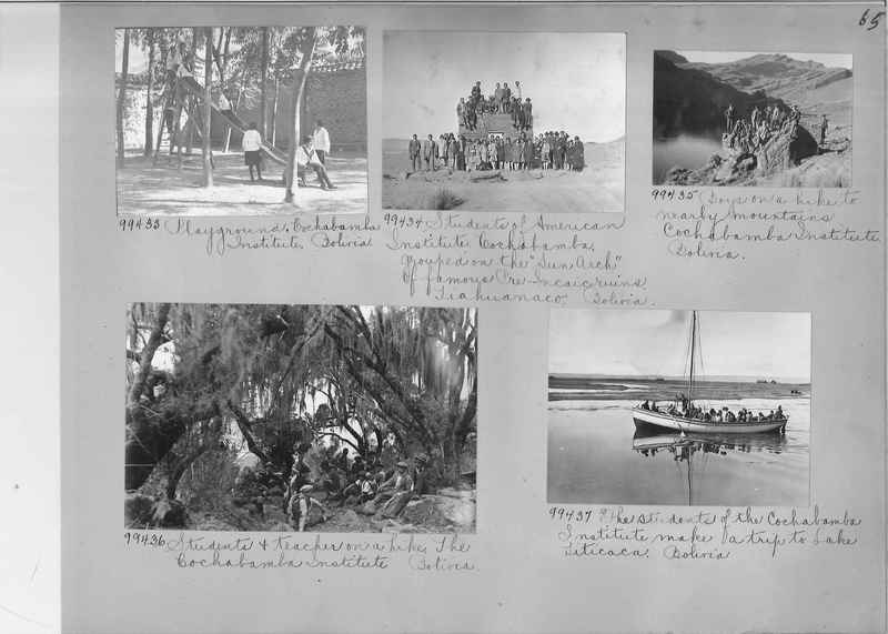 Misson Photograph Album - South America #8 page 0065