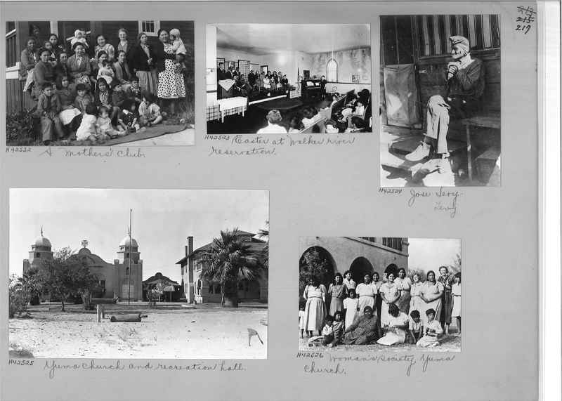 Mission Photograph Album - Indians #2 page_0217