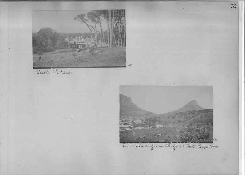 Mission Photograph Album - Africa - Madeira O.P. #1 page 0161