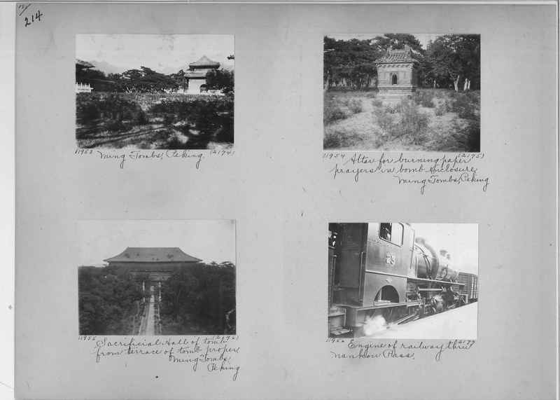 Mission Photograph Album - China #2 page  0214